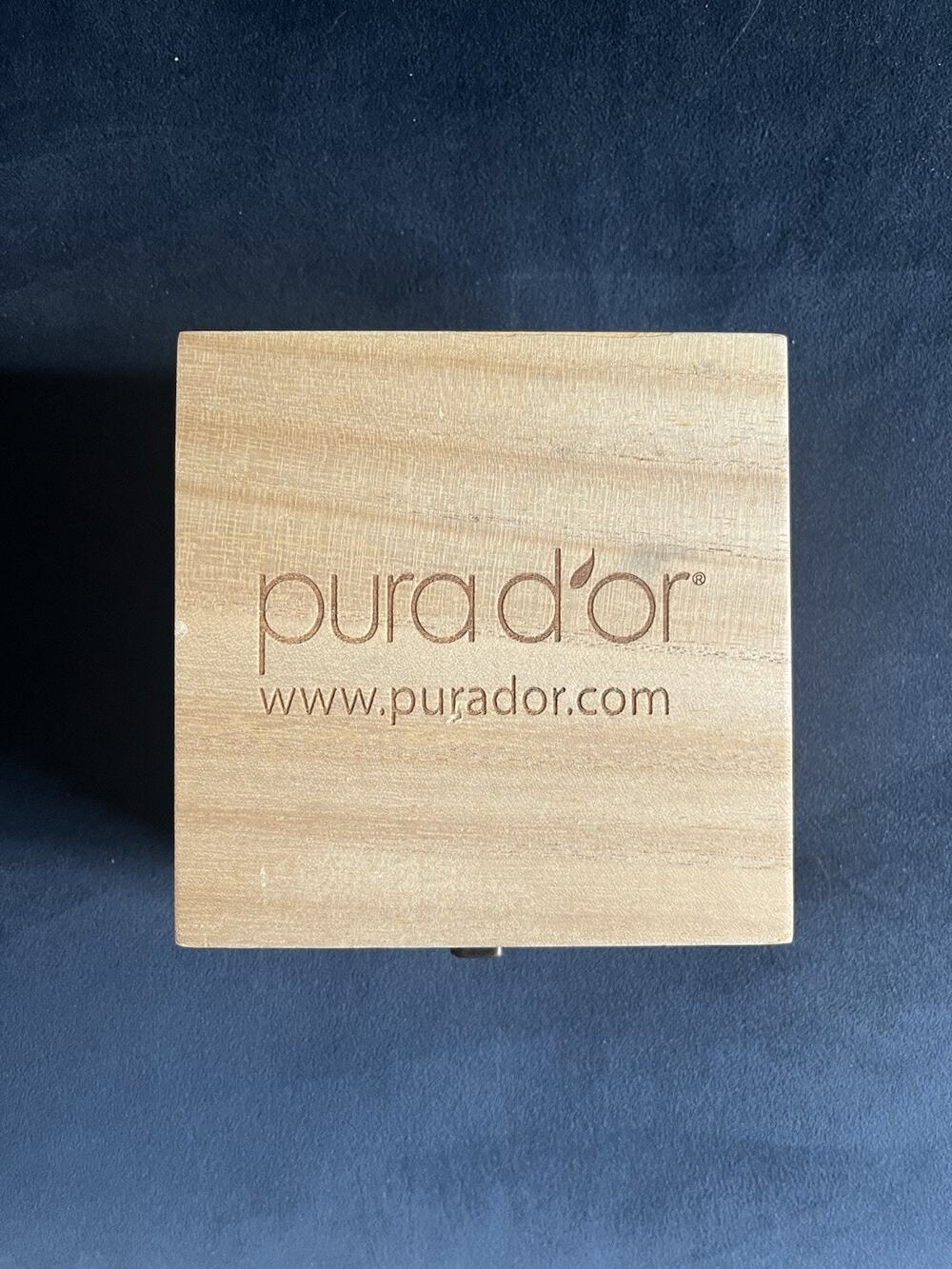 Pura D’or Essential Oils Gift Set Wooden Box Aromatherapy 16 Pc New-Open Box